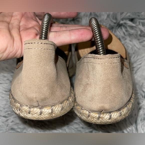 Verbenas Carmen Leather Suede Espadrille Size 41 - Picture 5 of 10